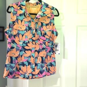 REEL LEGENDS MARINER BUTTON DOWN UPF 50 MOISTURE WICKING TOP (MP)